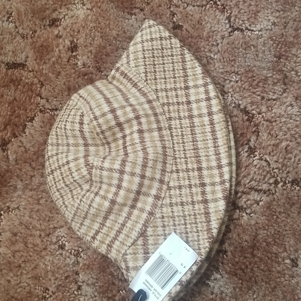 Hat brown beige